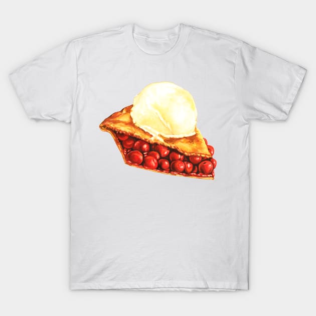 Cherry Pie T-Shirt by KellyGilleran